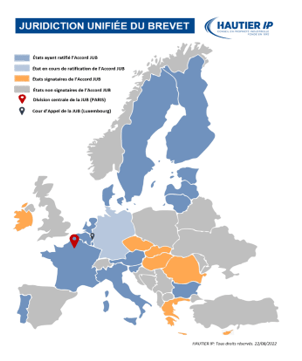 Juridiction unifiée des brevet