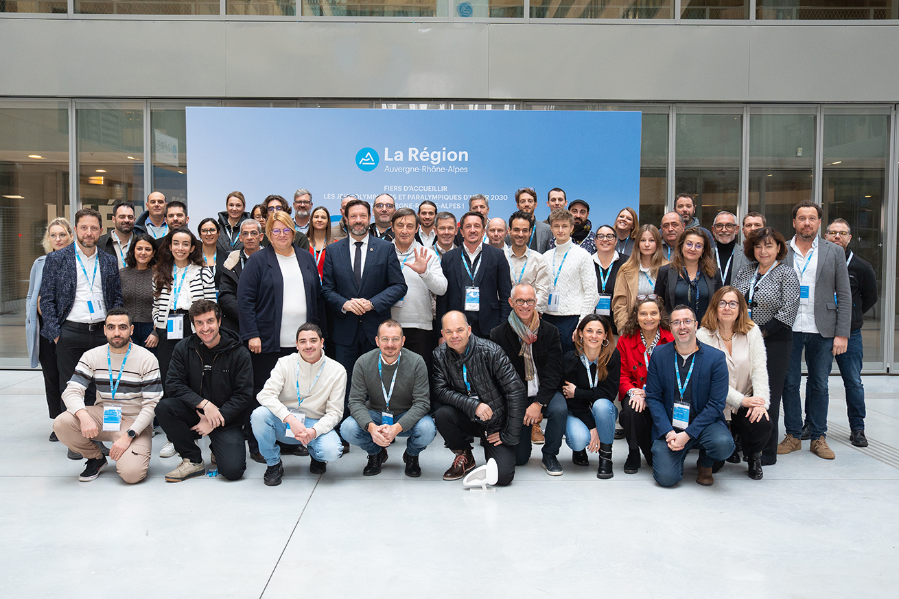 La délégation Auvergne-Rhône-Alpes partante pour le CES 2026
