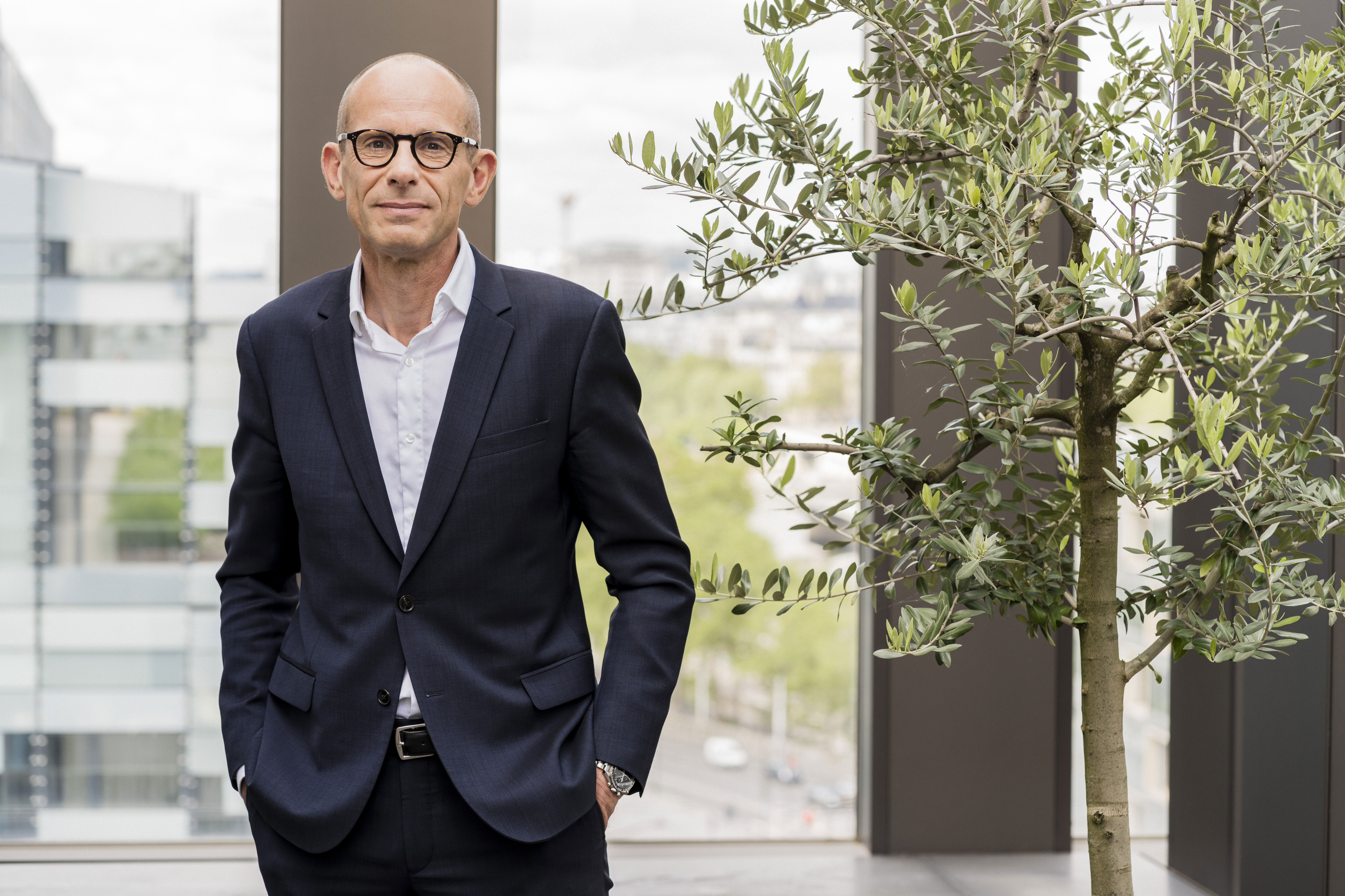 François Codet, président du directoire de la Caisse d'Epargne Rhône Alpes