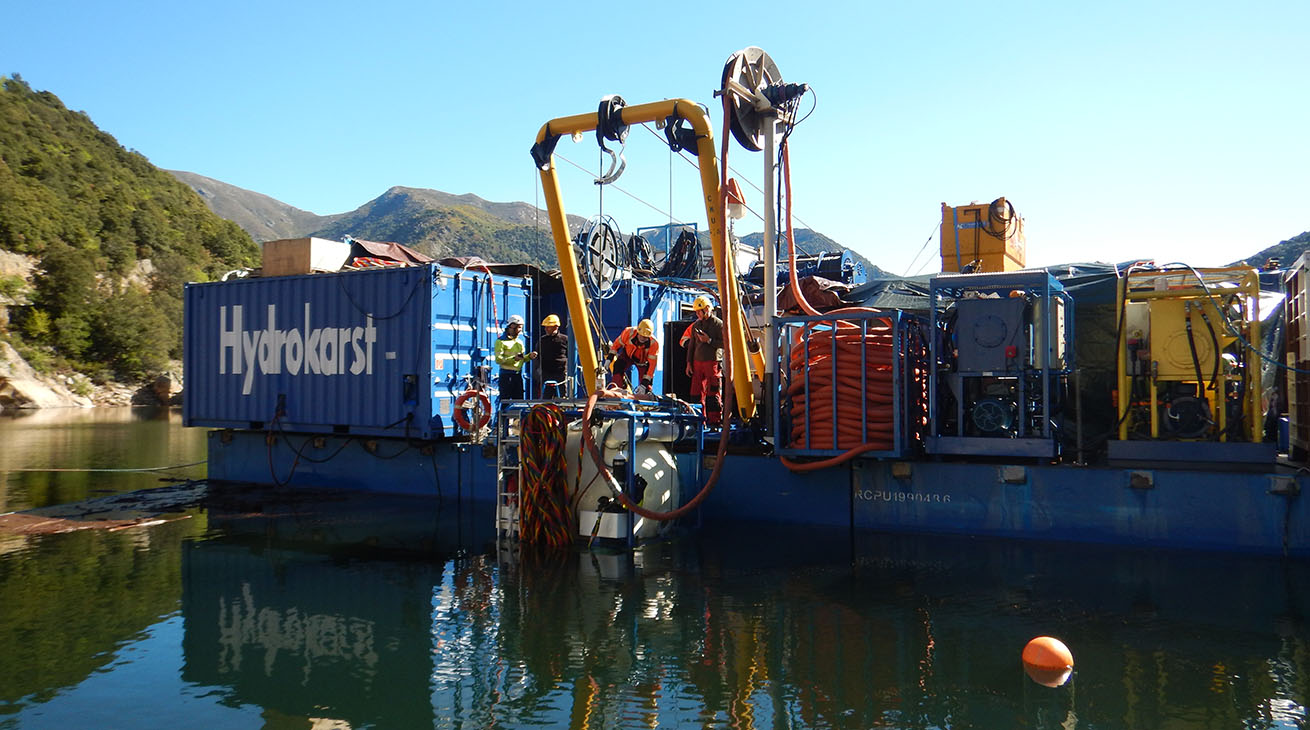 Hydrokarst est un acteur majeur des travaux hyperbares © Hydrokarst