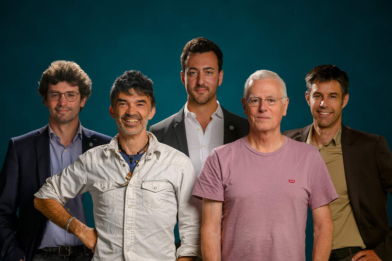 Les cofondateurs de Stellaria © Stellaria