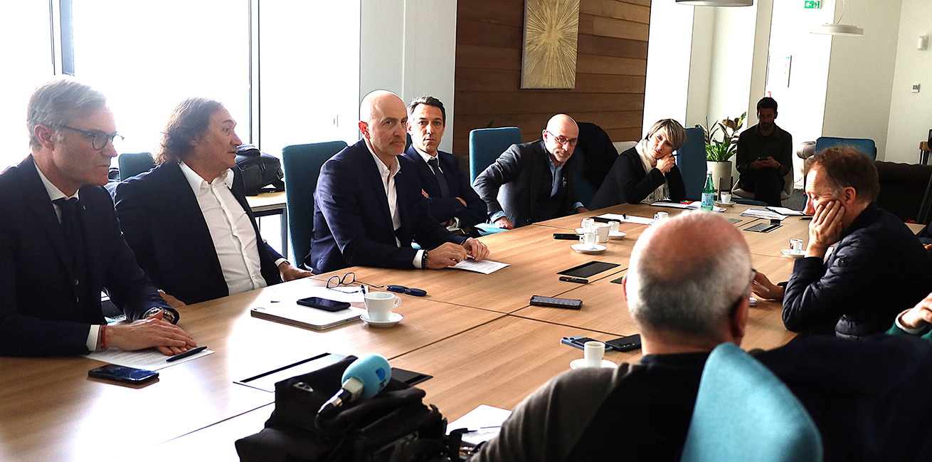 Le monde économique soutient la patinoire olympique à Grenoble © CCI de Grenoble