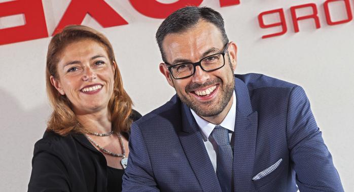 Nathalie Navarro et Enguerrand de Carvalho, cofondateurs d’Axone Group. - © JM. Blache