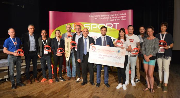Lucie Gervaud, Wens, lauréate du concours Inosport © DR Lucie Gervaud, Wens, lauréate du concours Inosport