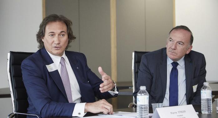 Pierre Streiff et Pierre Gattaz © DR