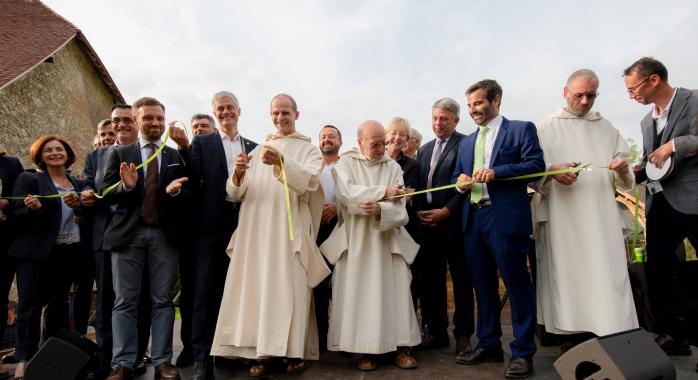 Inauguration officielle de la distillerie Chartreuse