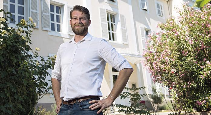 Denis Le Menez, cogérant du château de Chaulnes © F. Ardito