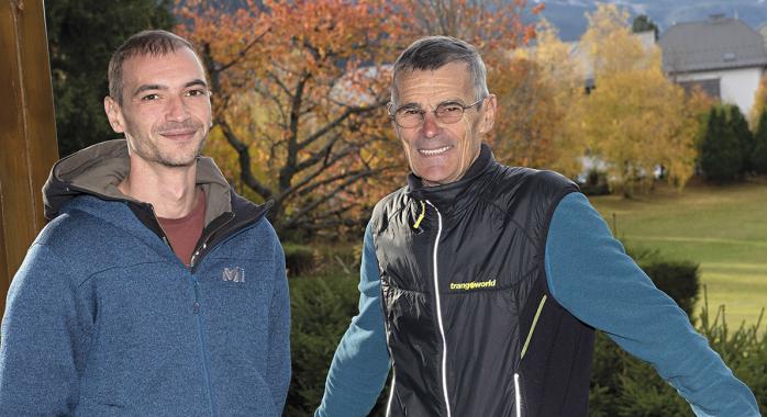 Daniel Martinez et son fils Fabien, tous deux passionnés par leur activité © F. Ardito