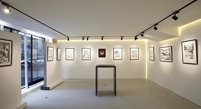 © Glénat - La galerie Glénat, à Paris.
