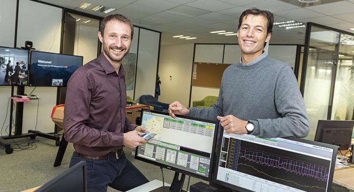 Nicolas Paget et Mathieu Lefebvre, deux des quatre cofondateurs © E. Tolwinska