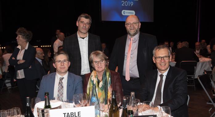 La table d'honneur
