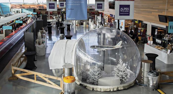 © Aéroport Grenoble Alpes Isère