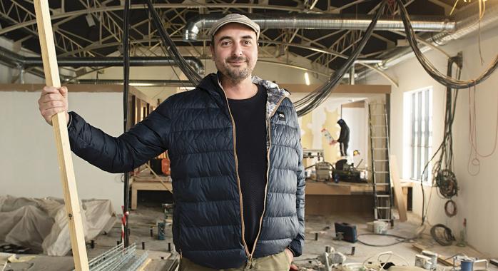 Mathieu Genty prépare un nouveau lieu inspiré... © F. Ardito