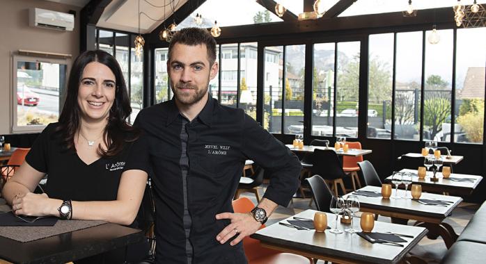 Les belles senteurs de L’Arôme, chez Willy et Chloë Mevel © F. Ardito