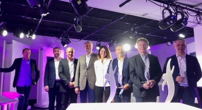 Une partie des lauréats 2020 des Trophées Présences © TeleGrenoble