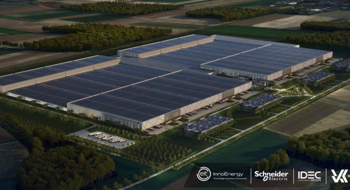 La future usine de Verkor dédiée à la production de batteries bas carbone © Verkor La future usine de Verkor