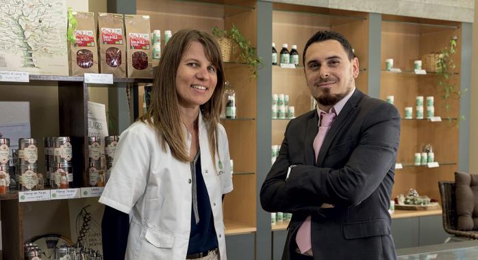 Anaïs Guagenti, diplômée de diététique, coach minceur et nutrition, et Yohan Guagenti, encore plus près de leurs clients avec Ma Diet’Et Moi © J.-M. Blache