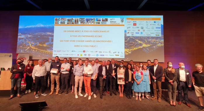 Les lauréats 2021 des Innotrophées © CCI Grenoble
