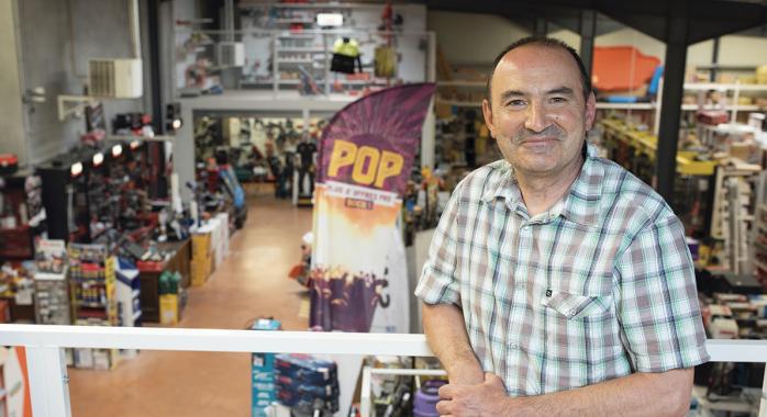 Pierre Boissieux à la tête de la quincaillerie © F. Ardito