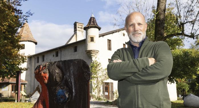 Philippe Martinenghi, propriétaire du domaine de Saint-Jean-de-Chépy © J.-M. Blache