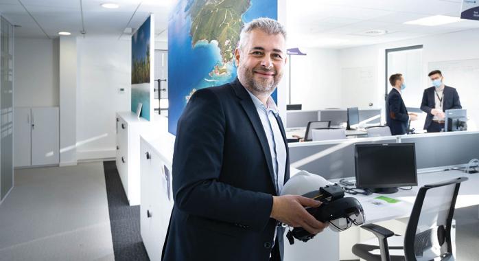 Jean-François Valente dirige Capgemini Grenoble, un employeur majeur de la région depuis plus de 50 ans.