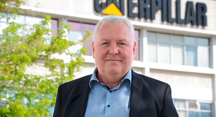 Dominique Kubler, président de Caterpillar France © Caterpillar
