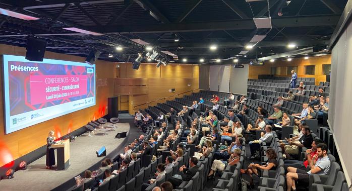 Conférence cybersécurité au Centre de Congrès du WTC Grenoble