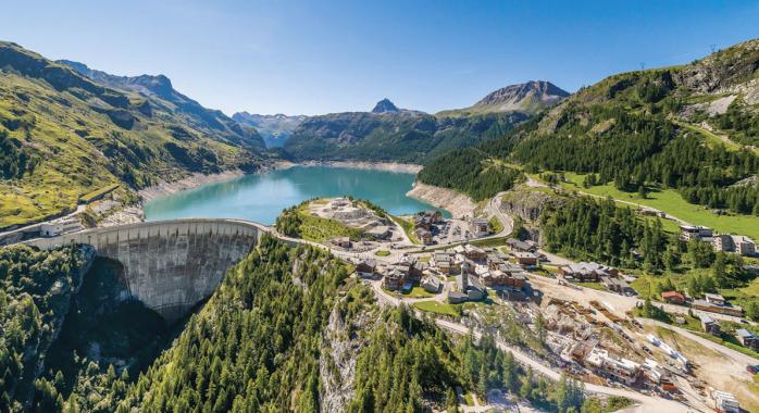 Hydro Barrage de Tignes © A. Parant