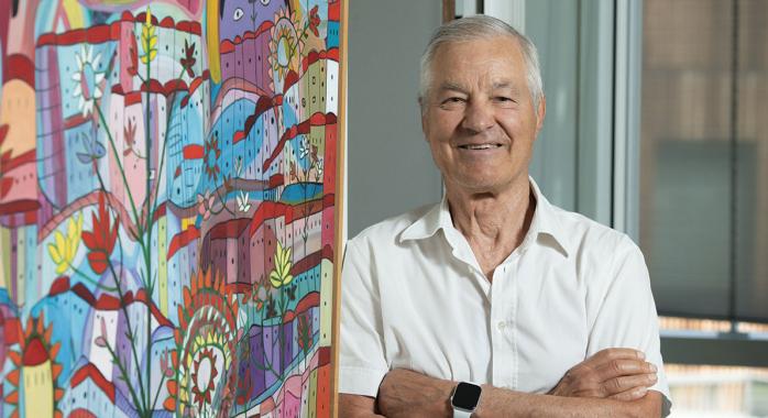 Michel Ferrier, dirigeant de Solar Parc © F. Ardito