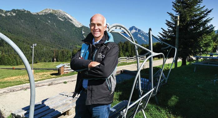 Didier Bic, président des Portes de Chamechaude © E. Tolwinska Didier Bic, président des Portes de Chamechaude