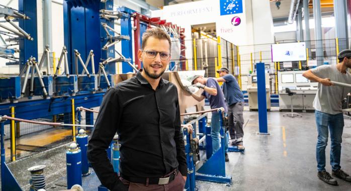 Jérémy Bougherara, vice-président de Fives Machining