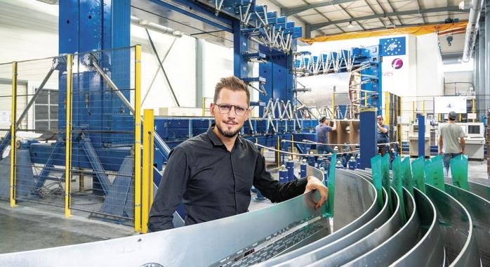 Jérémy Bougherara, vice-président de Fives Machining © E. Tolwinska Jérémy Bougherara, vice-président de Fives Machining