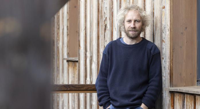 Sylvain Rodde, cogérant d’Eco-Système Construction © J.-M. Blache