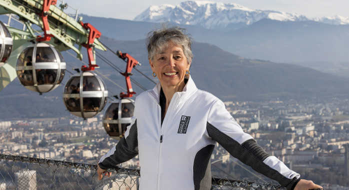 Patricia Gallois, directrice de la Régie du téléphérique de Grenoble Bastille © J.-M. Blache Patricia Gallois, directrice de la Régie du téléphérique de Grenoble Bastille