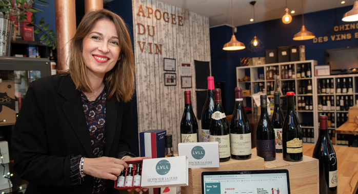 Enora Le Roy, fondatrice de L’Apogée du vin © E. Tolwinska