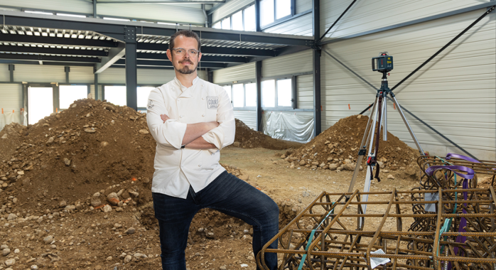 Thierry Court investit 1,3 M€ à Apprieu © J.-M. Blache