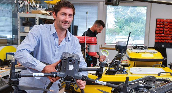 Nicolas Hébert, dirigeant fondateur d’Escadrone © J-M. Blache