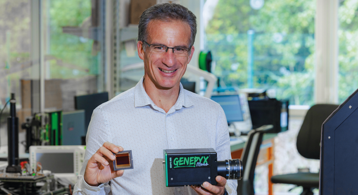Philippe Rommeveaux, dirigeant cofondateur de Pyxalis © J-M. Blache