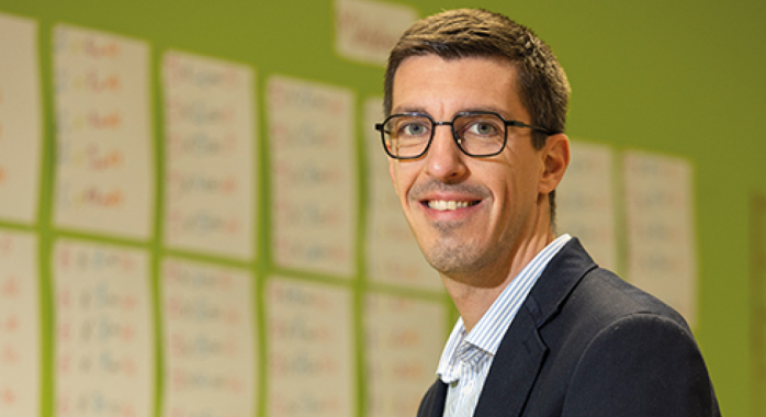 Corentin Ami, directeur de l'E2C Isère © J.-M. Blache Corentin Ami, directeur de l'E2C Isère.