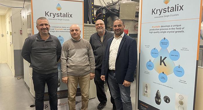 L'équipe de Krystalix © L. Marty L'équipe de Krystalix