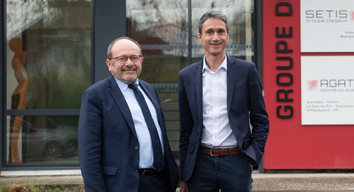 Jean-Luc Roux est l’un des sept associés du groupe Degaud, et gérant d’Agate, société de géomètres-experts © F. Ardito