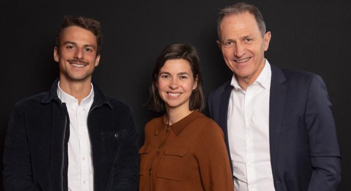 Noam Bouyakoub, Coralie et Philippe Gueydon ©Richard Mermet Noam Bouyakoub, Coralie et Philippe Gueydon