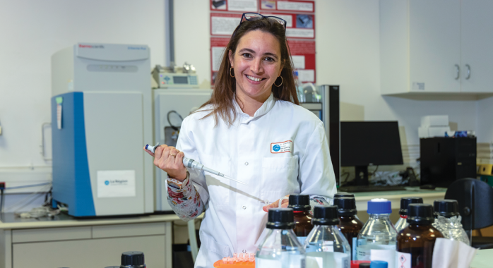Audrey le Gouellec, fondatrice d'Alpioner Therapeutics © J.-M. Blache Audrey le Gouellec, fondatrice d'Alpioner Therapeutics.