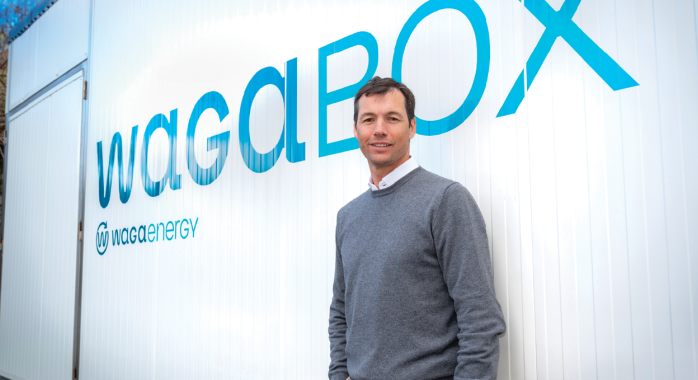 Mathieu Lefebvre, CEO de Waga Energy © E. Tolwinska Mathieu Lefebvre, CEO de Waga Energy