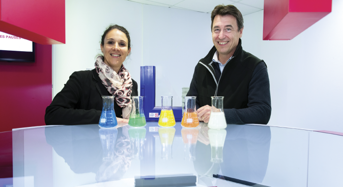 Anaïs Rudaz, responsable ADV, et Jérôme Vilon, directeur de production © F. Ardito Anaïs Rudaz, responsable ADV, et Jérôme Vilon, directeur de production.