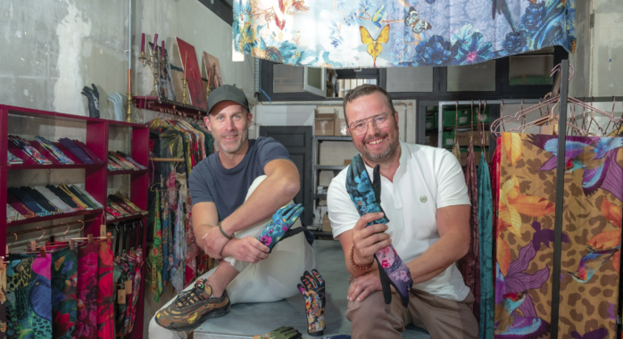 Philippe Larguèze et Benjamin Cuier, dirigeants de FST Handwear © E. Tolwinska Philippe Larguèze et Benjamin Cuier, dirigeants de FST Handwear © E. Tolwinska