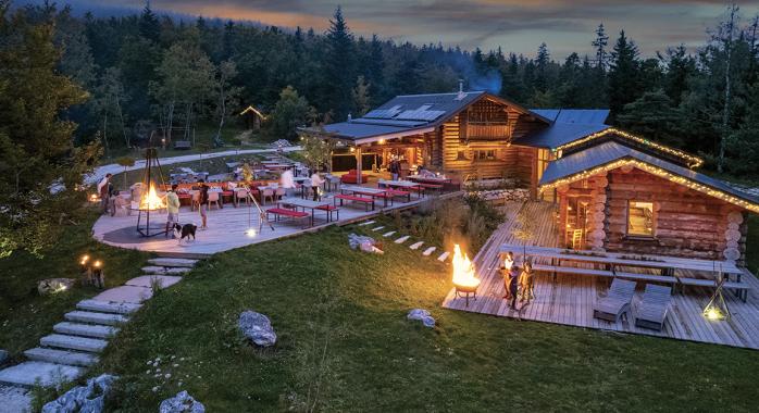 Chalet du Clariant dans le Vercors © Le Clariant