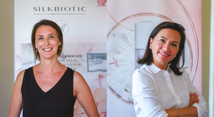Fanny Redziniak et Valérie Sabatier © Silkbiotic Fanny Redziniak et Valérie Sabatier © Silkbiotic