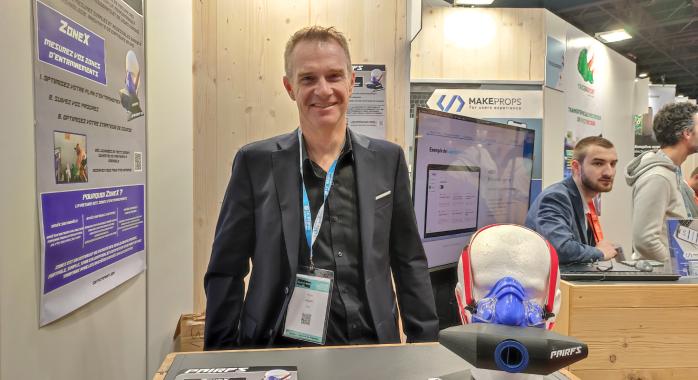 Pierre Jallon, fondateur de la start-up Pairfs