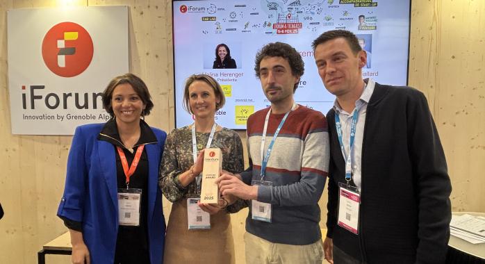 La start-up Aniah remporte le prix iVenture lors de tech&fest 2025